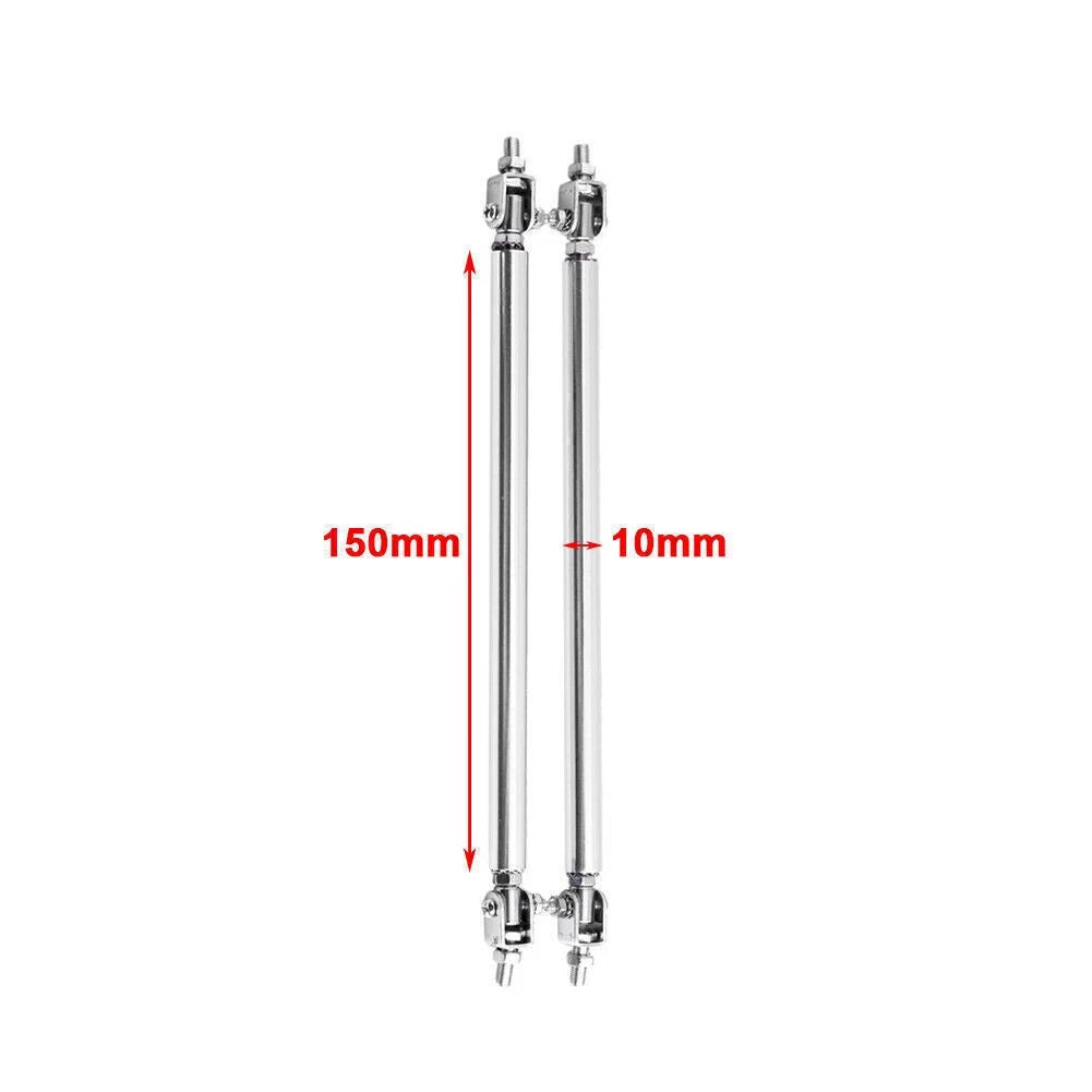 Adjustable 15cm Front Bumper Lip Splitter Spoiler Strut Rod for Make & Model
