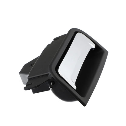 1 Set Center Console Cover Lock Armrest Lid Catch Plastic for GMC Silver Tone