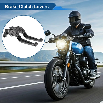 Adjustable Short Brake Clutch Levers for Suzuki GSXR150 (2017-2020)