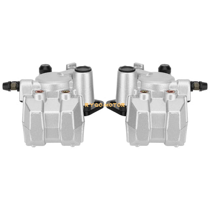 Front & Rear Brake Caliper w/ Pads for Suzuki Vinson 500 (2002–2007)