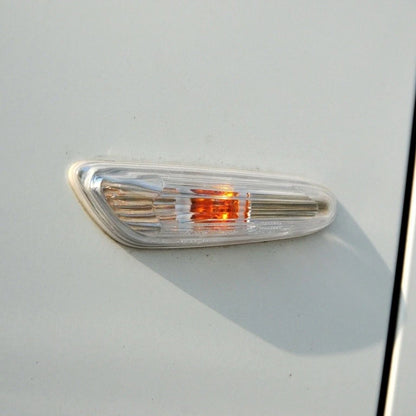 Clear Lens Side Repeaters Turn Signal Lights for BMW 328i (2007-2013)