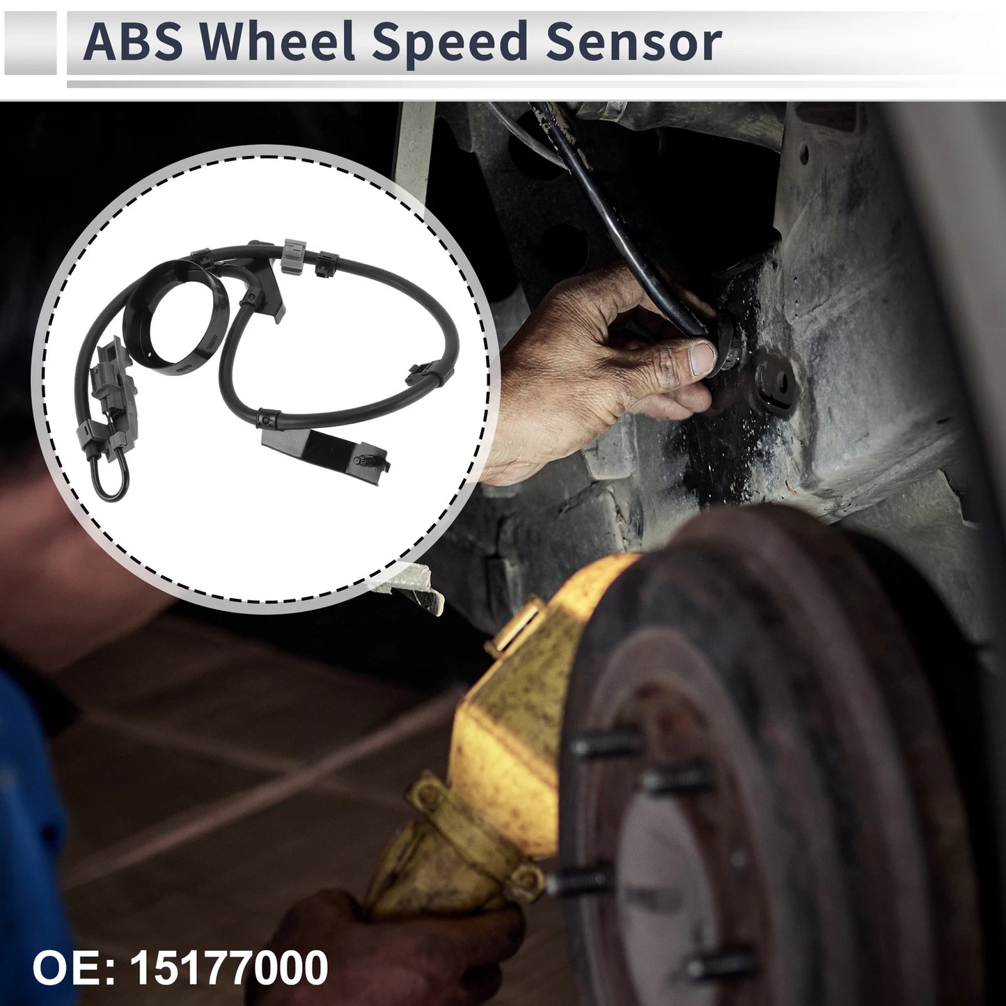 ABS Wheel Speed Sensor Front Left for Chevrolet Colorado (2004 - 2008)