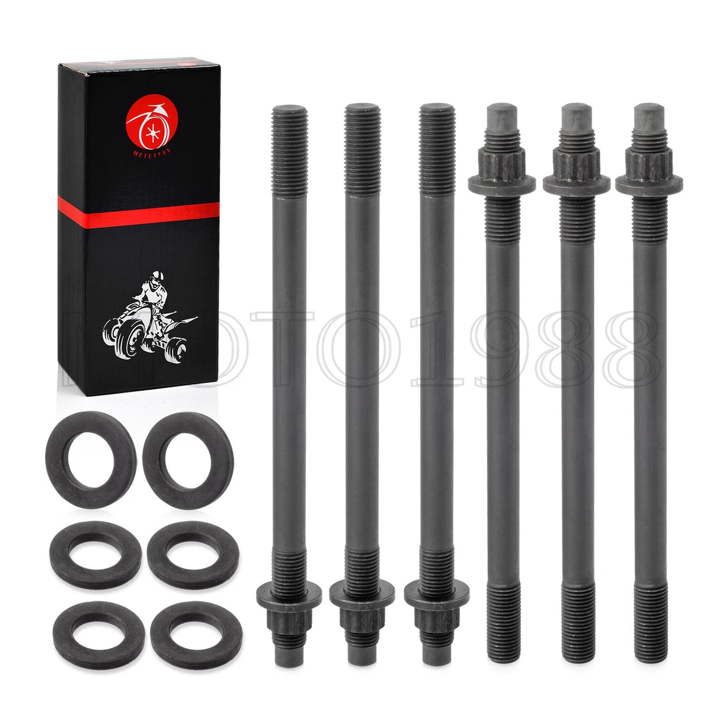 Cylinder Head Studs Bolt Nut for Polaris Ranger RZR Pro 900/1000 Turbo HD