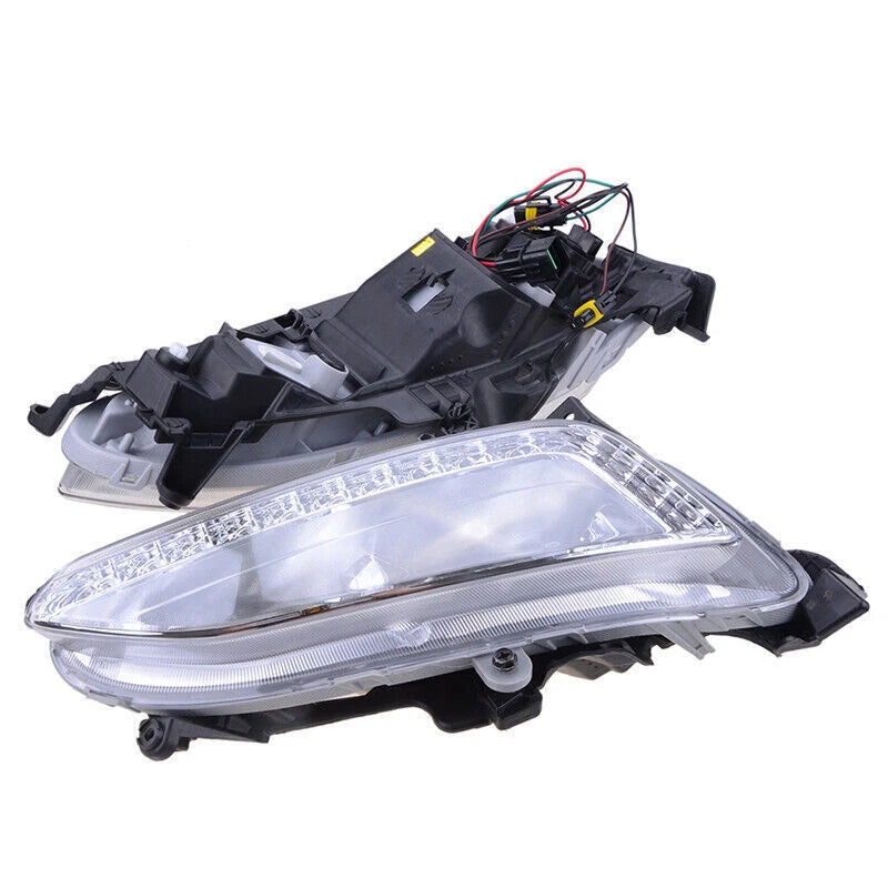 2 x DRL Daytime Running Lights Fog Lamps for Hyundai IX45 Santa Fe (2013-2015)