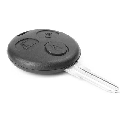 3 Button Flip Remote Key Fob Shell Case Cover for Smart Forfour Fortwo Cabrio