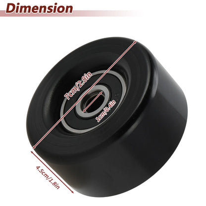 Accessory Drive Belt Idler Pulley for Toyota RAV4, Sienna, Lexus (2001-2023)