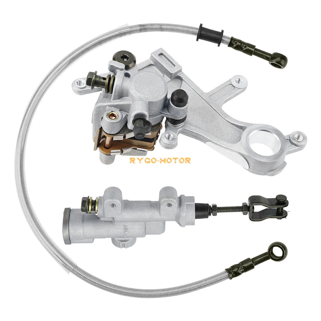Rear Brake Master Cylinder & Caliper & Hose for Honda CRF250 CRF450