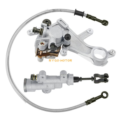 Rear Brake Master Cylinder & Caliper & Hose for Honda CRF250 CRF450