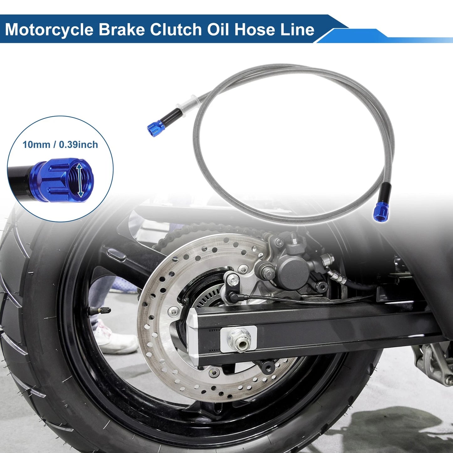 Brake Clutch Oil Hose Line / 110cm / Motorcycle for Motorcycles