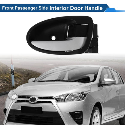 Driver Side Interior Door Handle for Toyota Yaris (2008-2013) Black Chrome