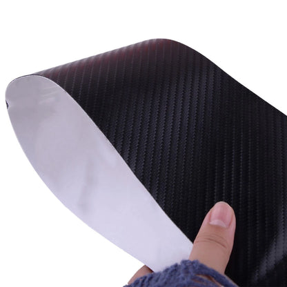 Carbon Fiber Door Anti-Kick Pad Sticker Protector for Ford Mustang (2015-2020)