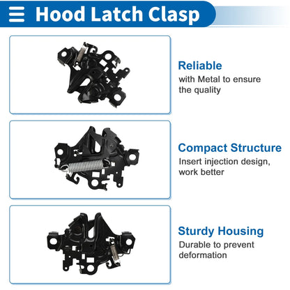 Bonnet Latch Assembly for Toyota RAV4 (2009-2013) - 1 x Durable Replacement