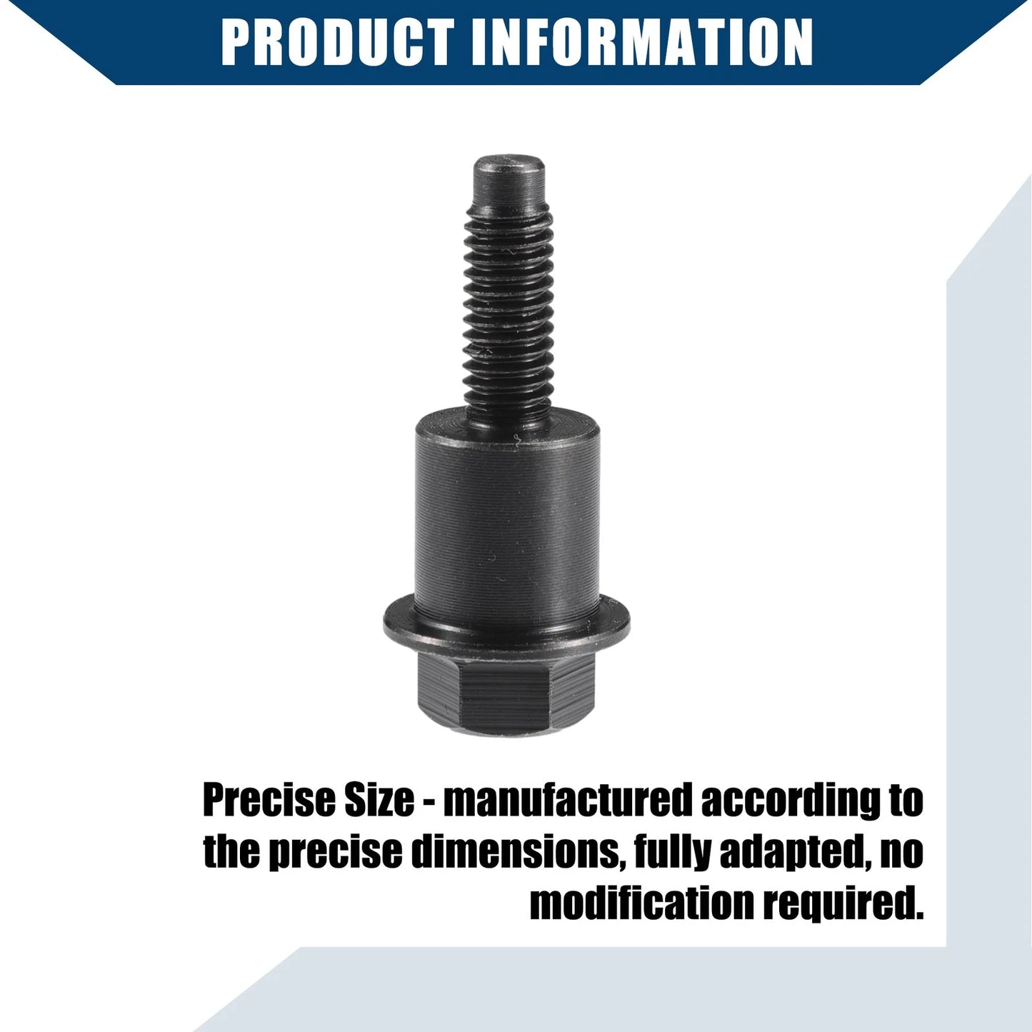 Timing Chain Guide Bolts for Chevrolet Durable Metal Black
