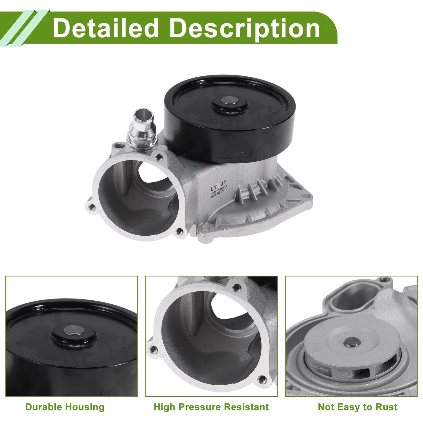 Water Pump for BMW 550i F10 (2011-2016)