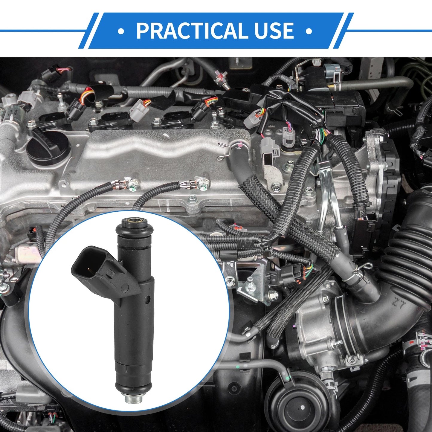 Fuel Injector 3.0L for Ford Ranger (2001-2003) - 6 x Black Injectors