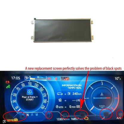 LCD Display for 2013-2020 Citroën C4 Instrument Cluster (2013-2020)
