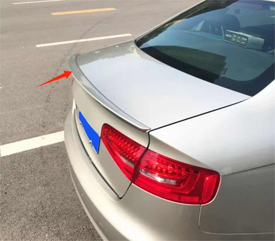 Rear Unpainted Spoiler Lid for Audi A4 Sedan (2009-2016)