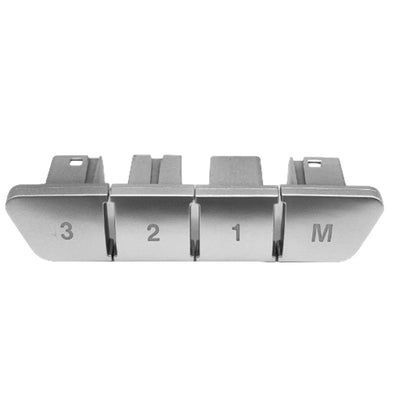 Silver Right Seat Control Switch Cap for Mercedes Benz SLK Class (2011-2015)