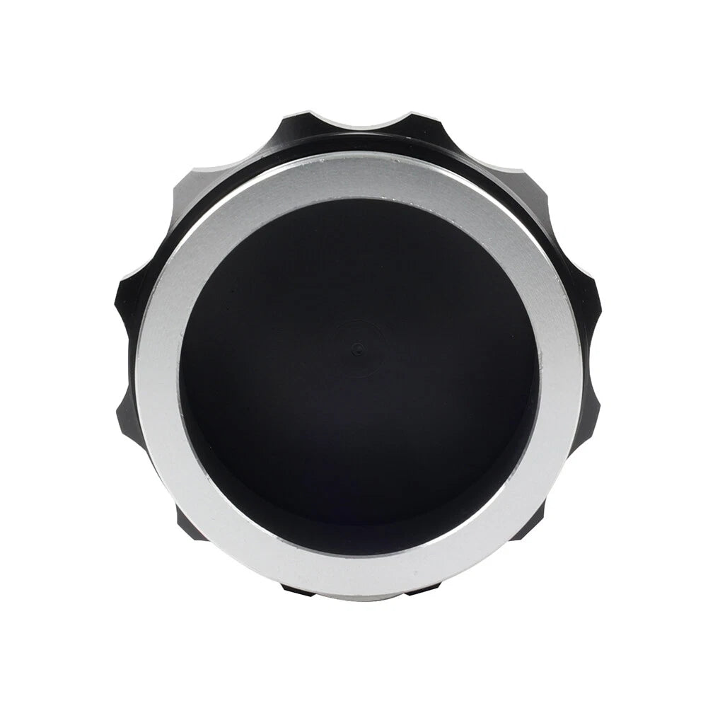 2" Black Aluminium Alloy Weld On Filler Neck & Cap for Oil Fuel Water Tank