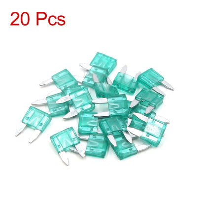 30A Mini Blare Style Fuses 20pcs for Auto Motorcycle Car