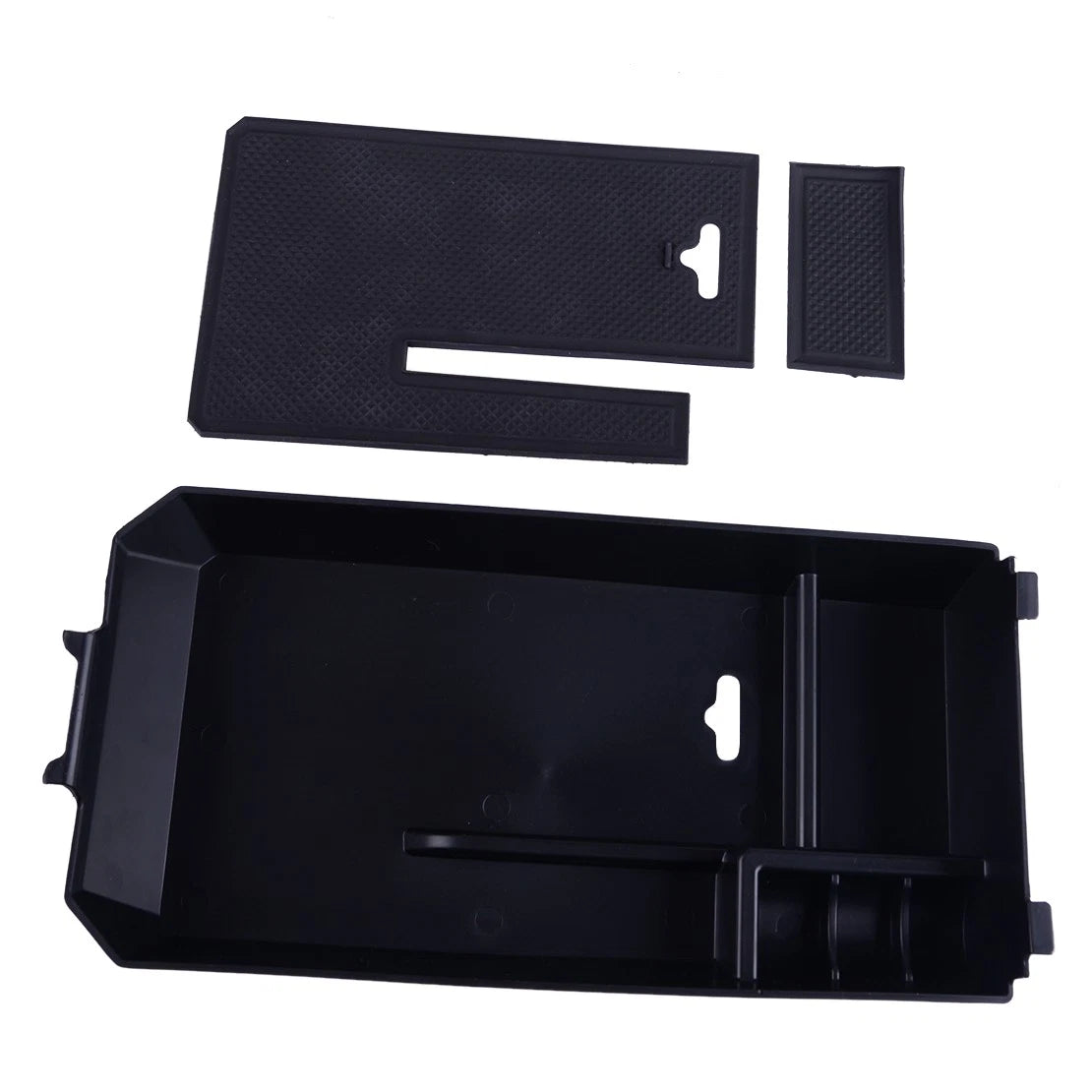 Armrest Center Console Storage Box + Pad for Mercedes-Benz C Class (2015-2021)