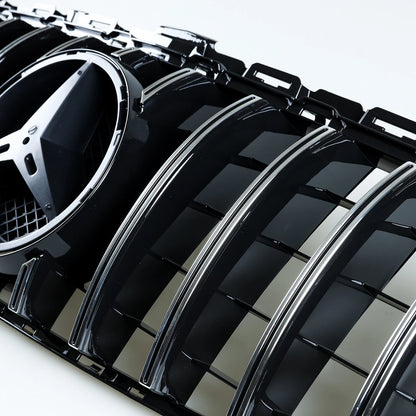 Grille for Mercedes Benz C-Class W205 Chrome GT Style (2015-2018)