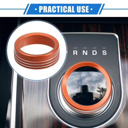Gear Shift Knob Cover for Ford Maverick 2022-2023 - Orange Ring