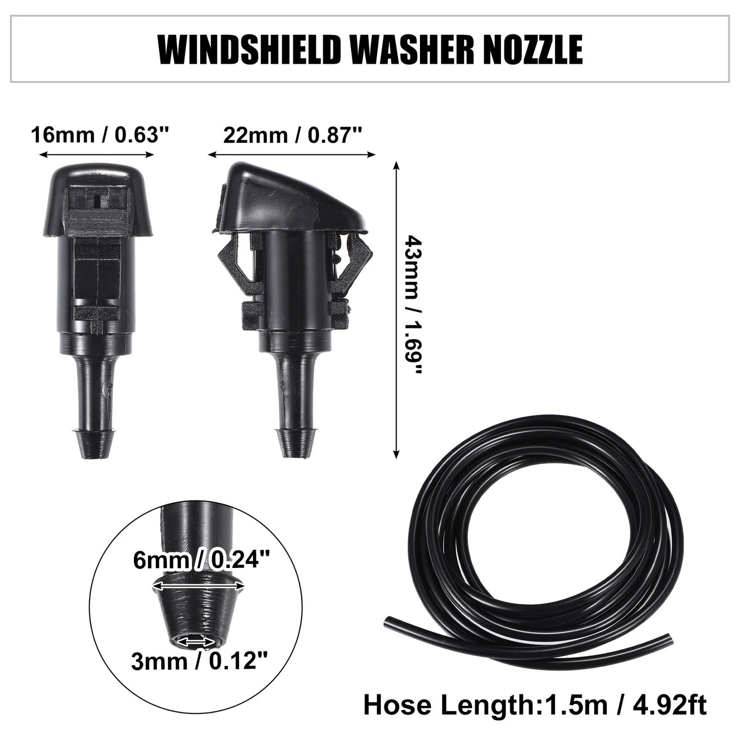 Windshield Washer Nozzle Spray for Subaru Outback