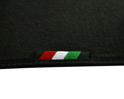 Floor Mats for Ferrari F430 2004-2009 Black Tailored Carpets with Emblem