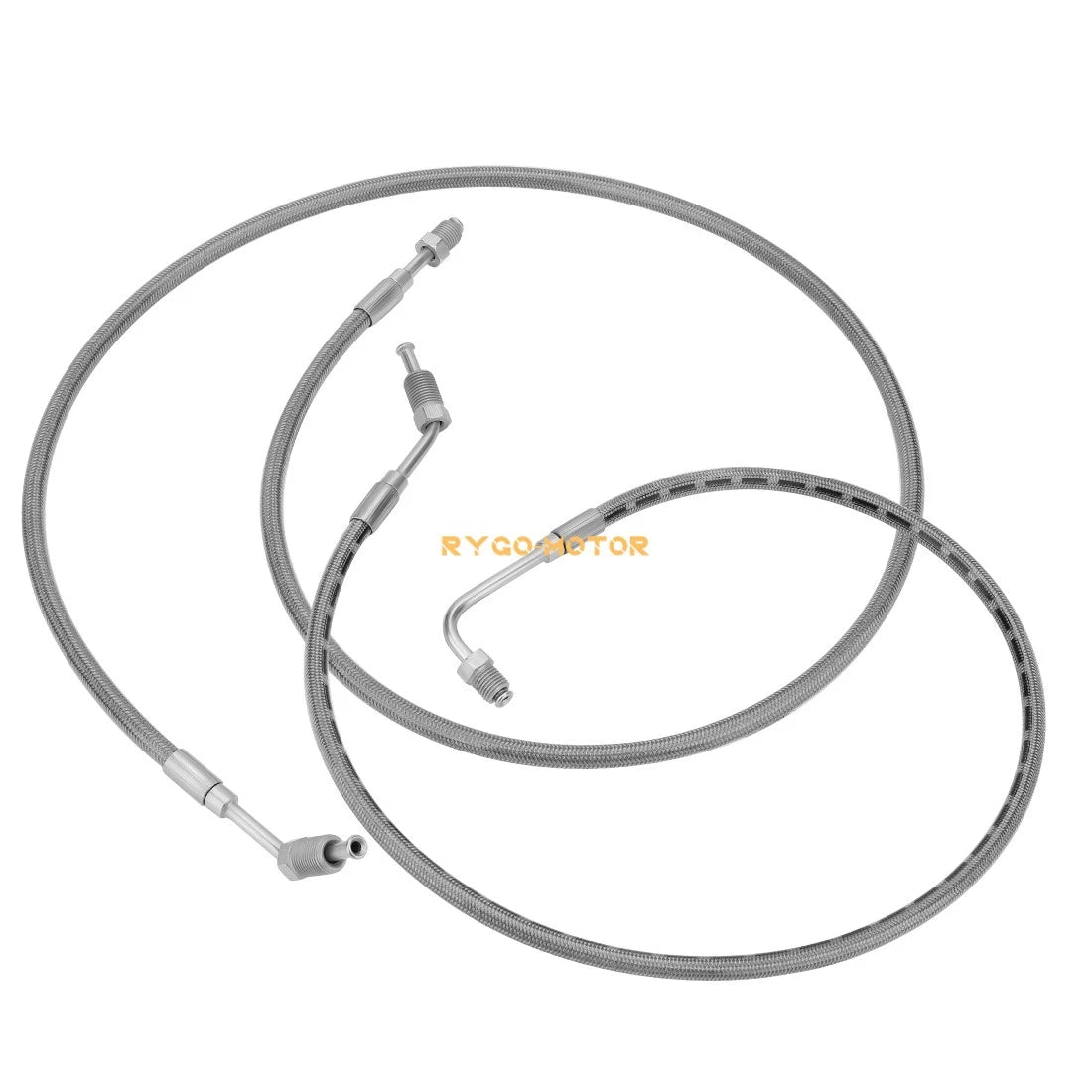 2 x Rear Left/Right Brake Hose Line for Polaris Ranger 650 500 425
