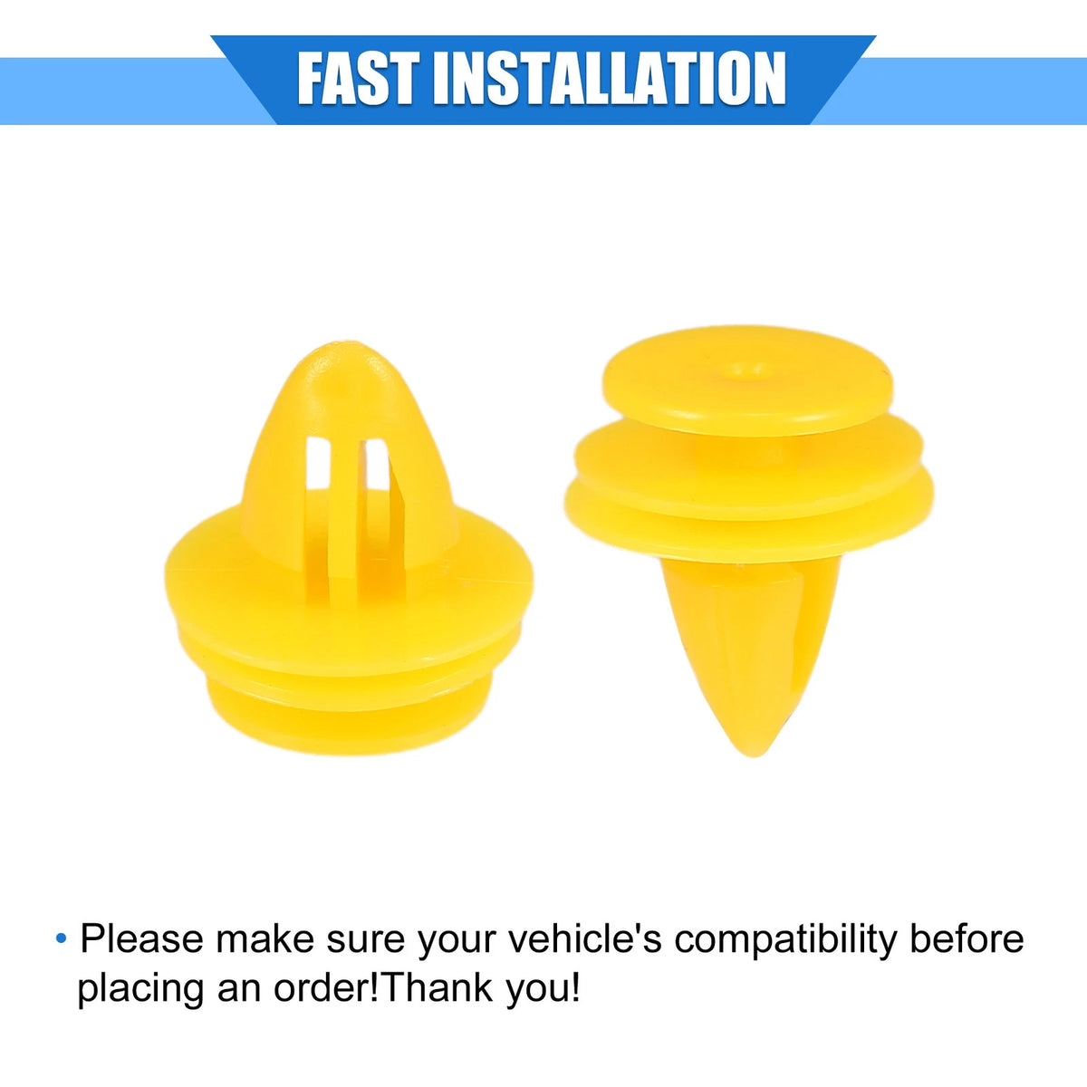 25 x Door Trim Panel Retainer Clip Fasteners for Chevrolet Aveo (2004 - 2011)