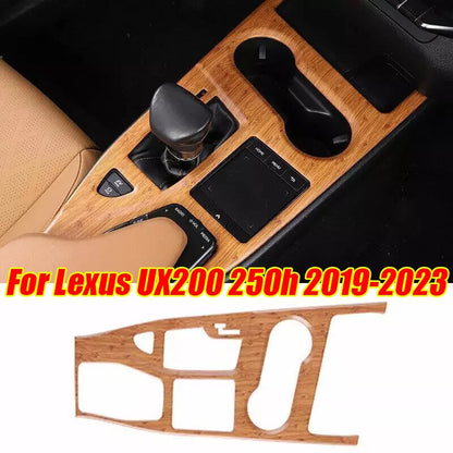 Wood Grain Inner Gear Shift Box Panel Cover for Lexus UX200 250h (2019-2023)