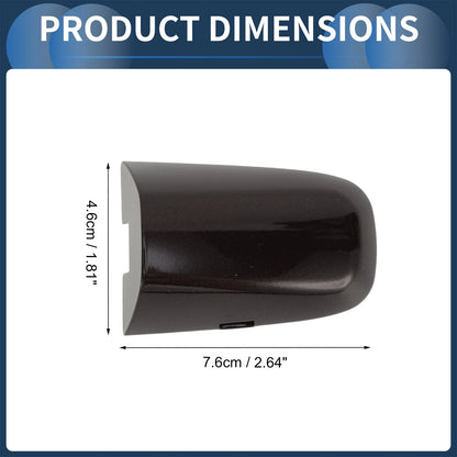 Front Left Door Handle Cover for Volvo XC60 (2015-2017) ABS Brown 1 Pc