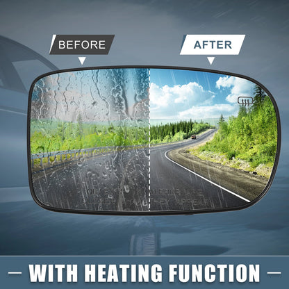 Right Heated Mirror Glass for Chrysler 200/Dodge Charger (2011-2021)