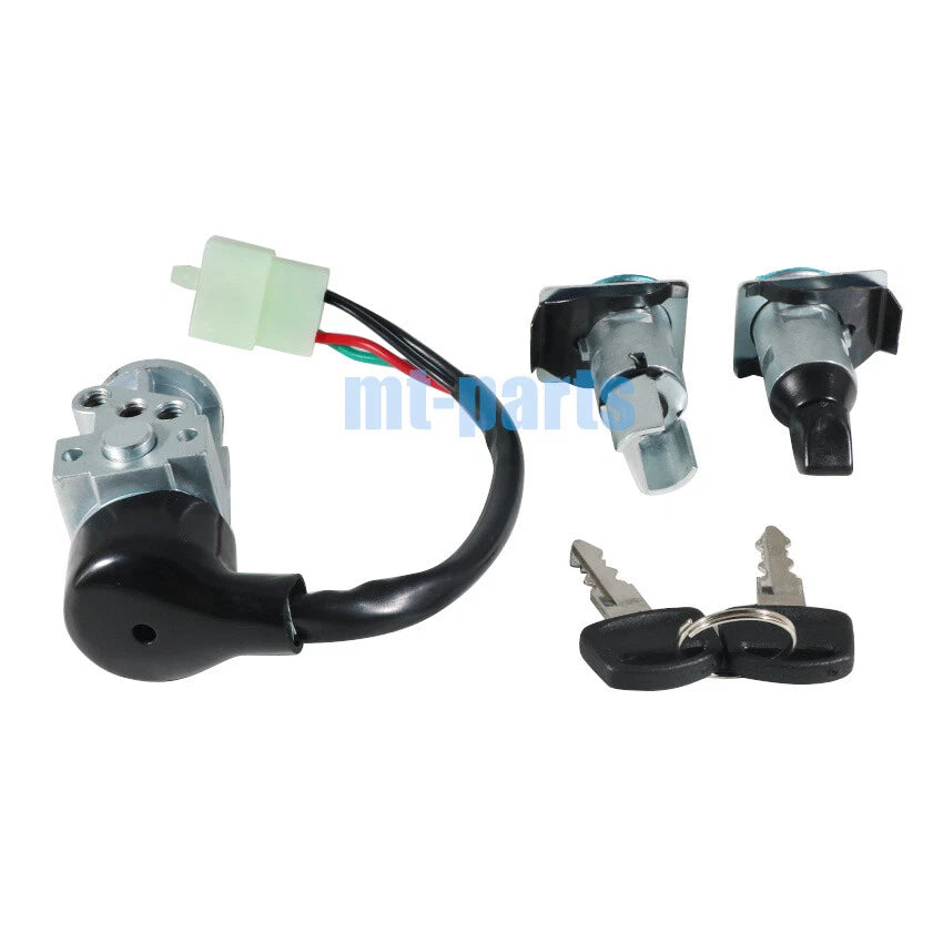 Ignition Key Switch & Seat Lock for Honda CH80 Elite (1985-2007)