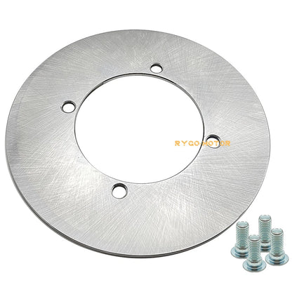 Rear Brake Disc Rotor W/Stud for Yamaha Grizzly Kodiak 400 450 YFM400 YFM450