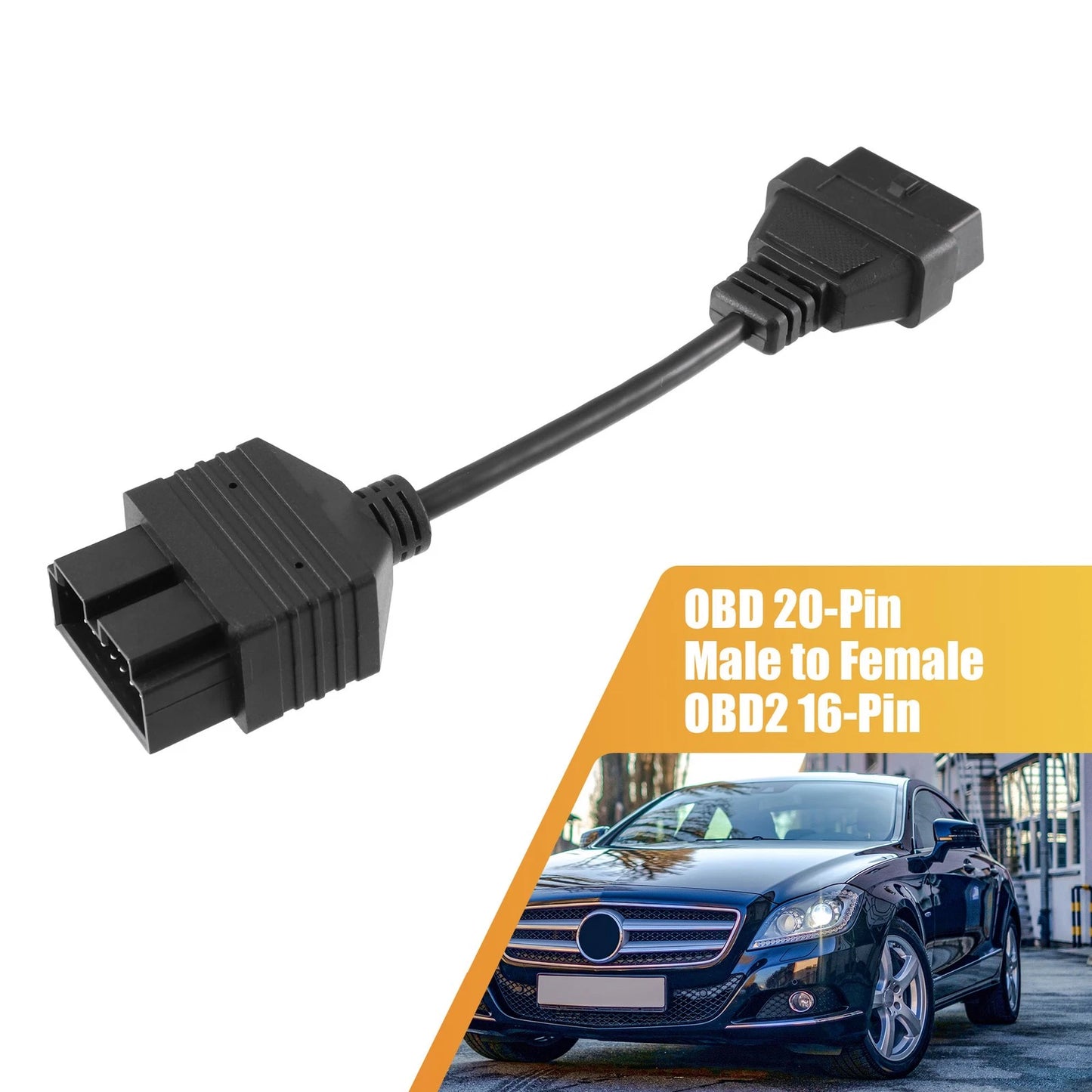 20-Pin Male to Female OBD2 Adapter Cable for Kia