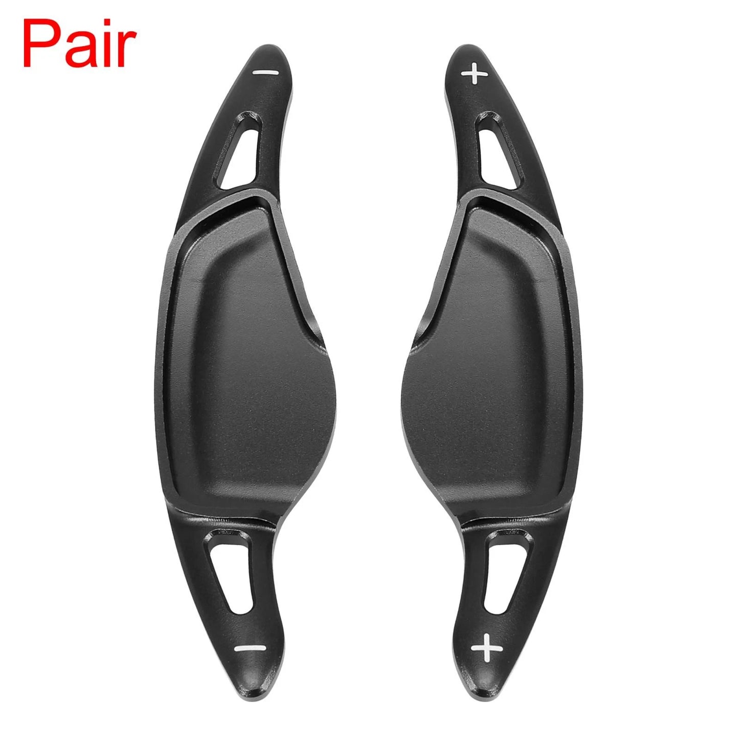 Black Steering Wheel Shift Paddle Covers for BMW 3 Series X3 X4 X5 M5