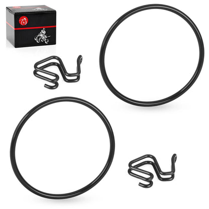 Front Number Plate Mount Clips for Honda Z50R (1979-1987)