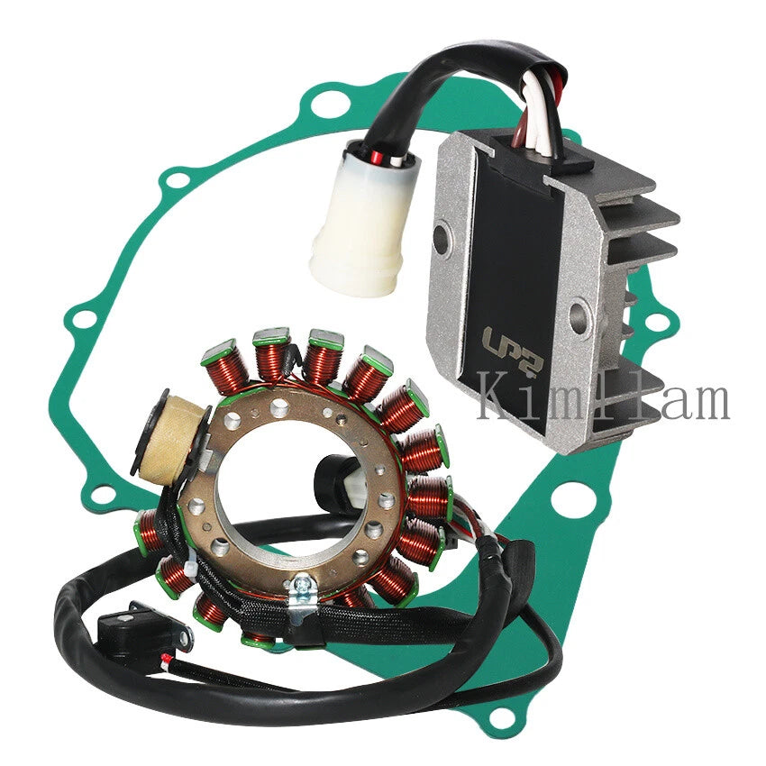 Stator Coil, Regulator, Gasket for Yamaha YFM350ER Moto-4 (1990-1994)