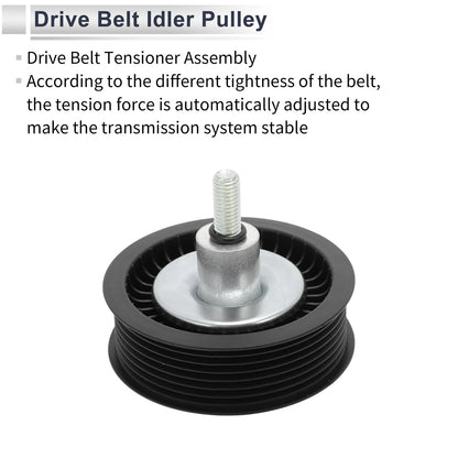 Drive Belt Idler Pulley for Ford Ranger (2011-2017) 1 Pc
