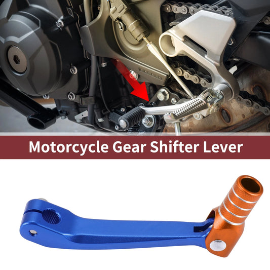 Gear Shift Lever Blue Orange Silver Tone for Honda CRF150F (2003–2017)