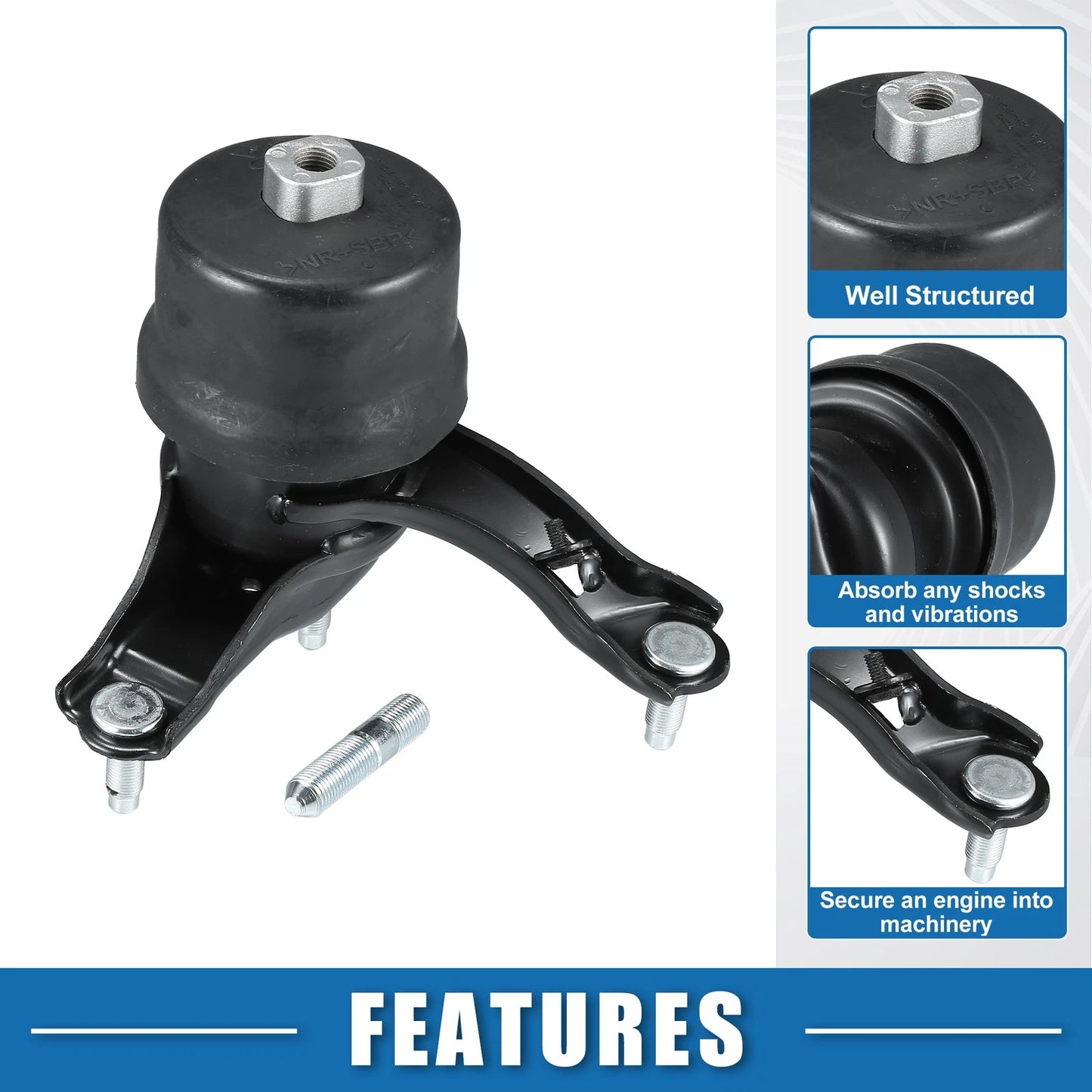 Engine Motor Mount Right Engine Mounting for Toyota Highlander (2010–2014)