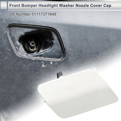 Front Right Side Bumper Headlight Washer Nozzle Cover for BMW 3 Series (2006-2013)