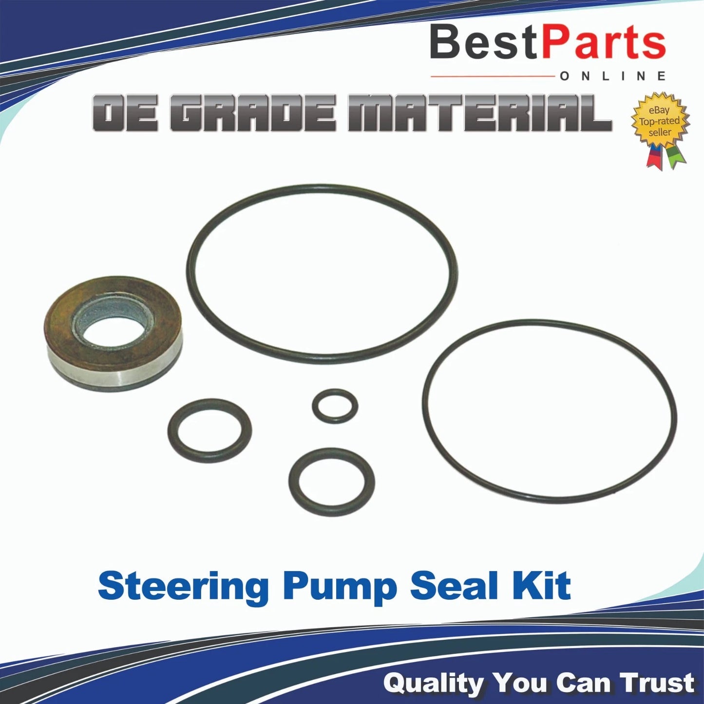 Power Steering Pump Seal Kit for GMC Sierra 2500, 3500 (2011–2019)