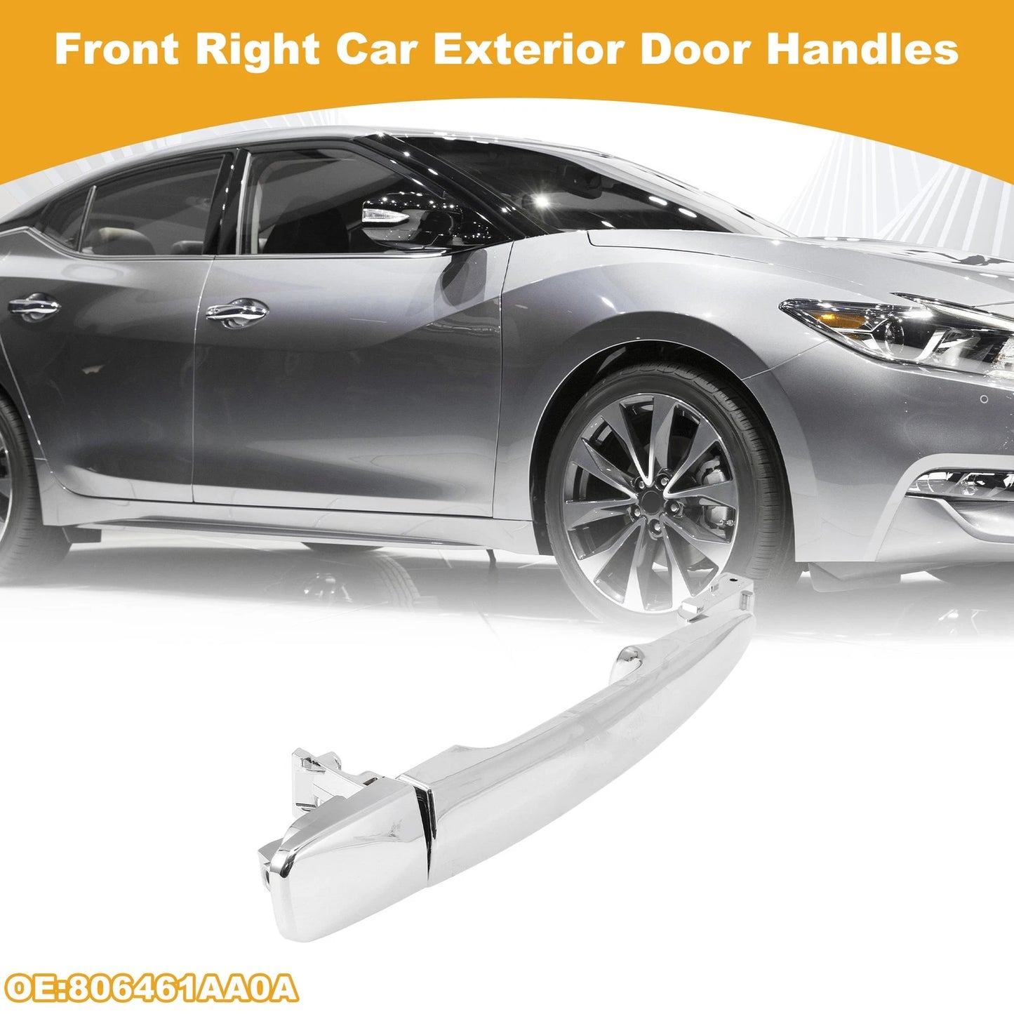 Front Right Exterior Door Handle for Nissan Murano/Maxima (2003-2022)