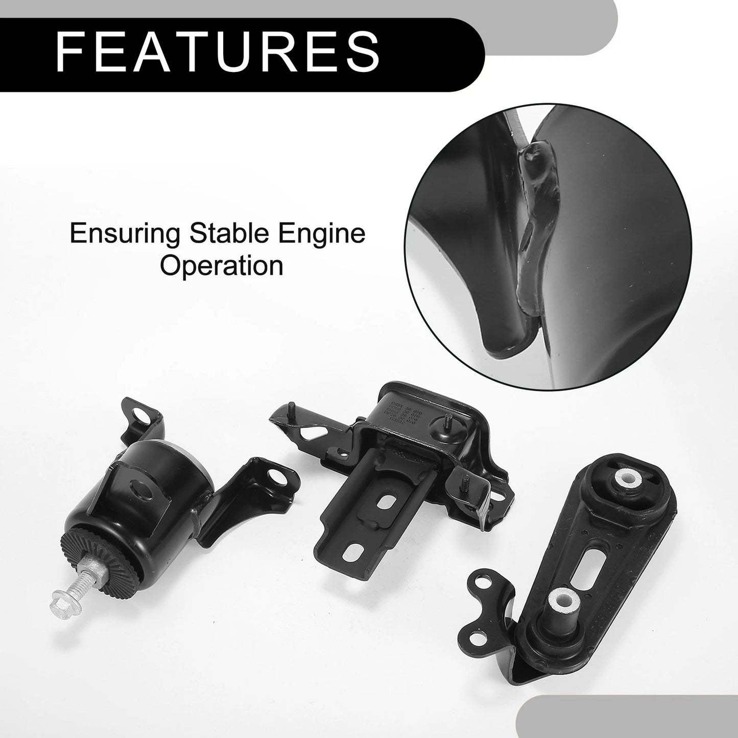 Engine Mount Set for Ford Fiesta (2011-2017)