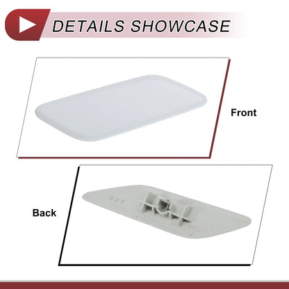 Front Right Washer Nozzle Cover for Honda CR-V (2015-2017) - Unpainted 1 x Cap