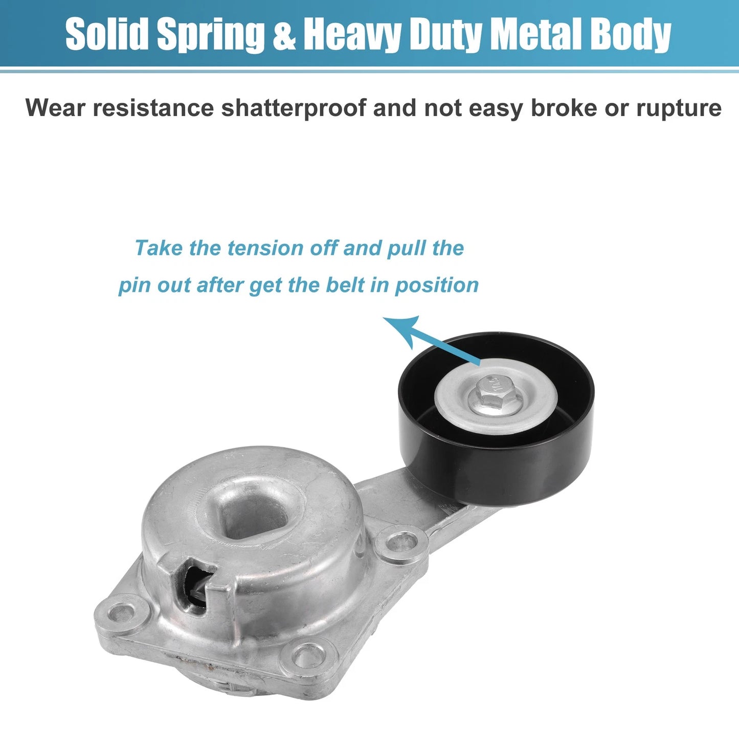 Belt Tensioner Pulley Assembly for Ford E-150 (2003-2014)