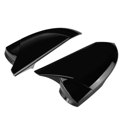 Gloss Black Side Mirror Cover Caps for Hyundai Elantra (2023-2024)